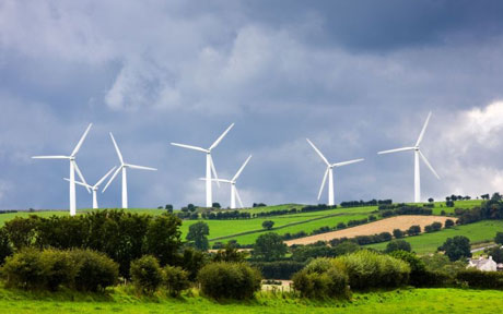 A wind farm near the village of Bothel, Cumbria (Photo: Alamy)